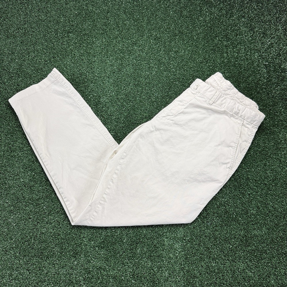 Suitsupply Cotton Stretch Men's Dress Pants Chinos Size 36 US 52 EU White